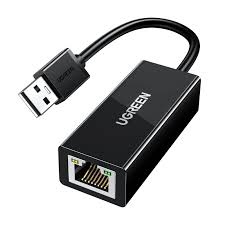 UGREEN ADAPTATEUR USB 2,0 to RJ45 NOIR