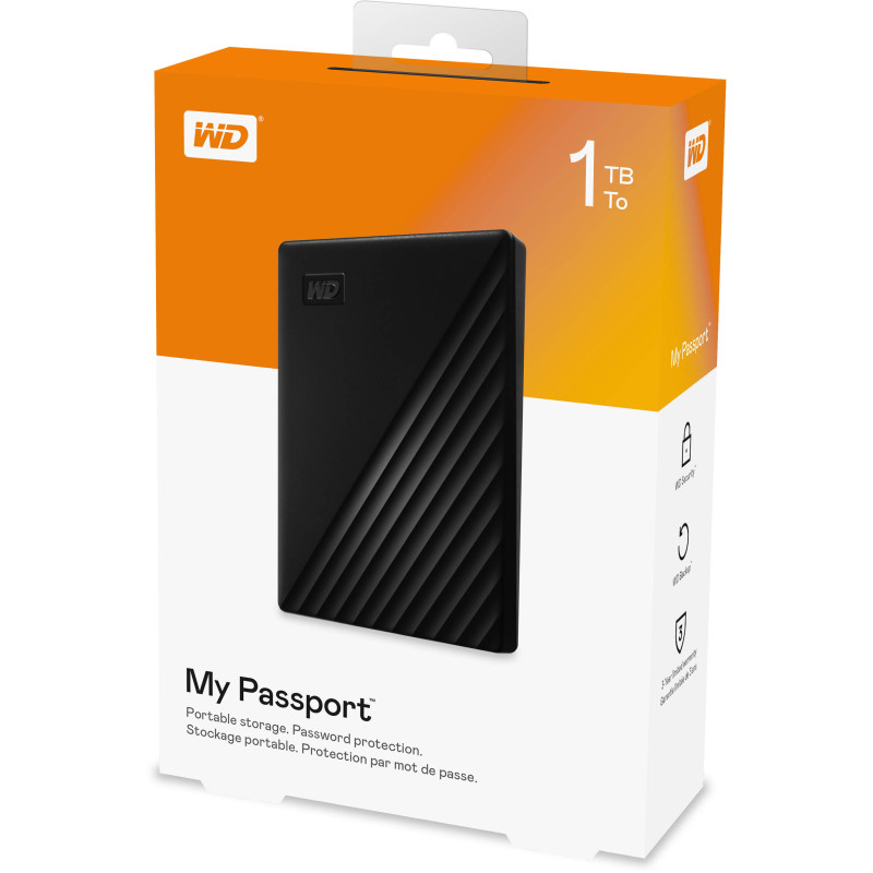 DISQUE DUR WD 1TB MY PASSPORT
