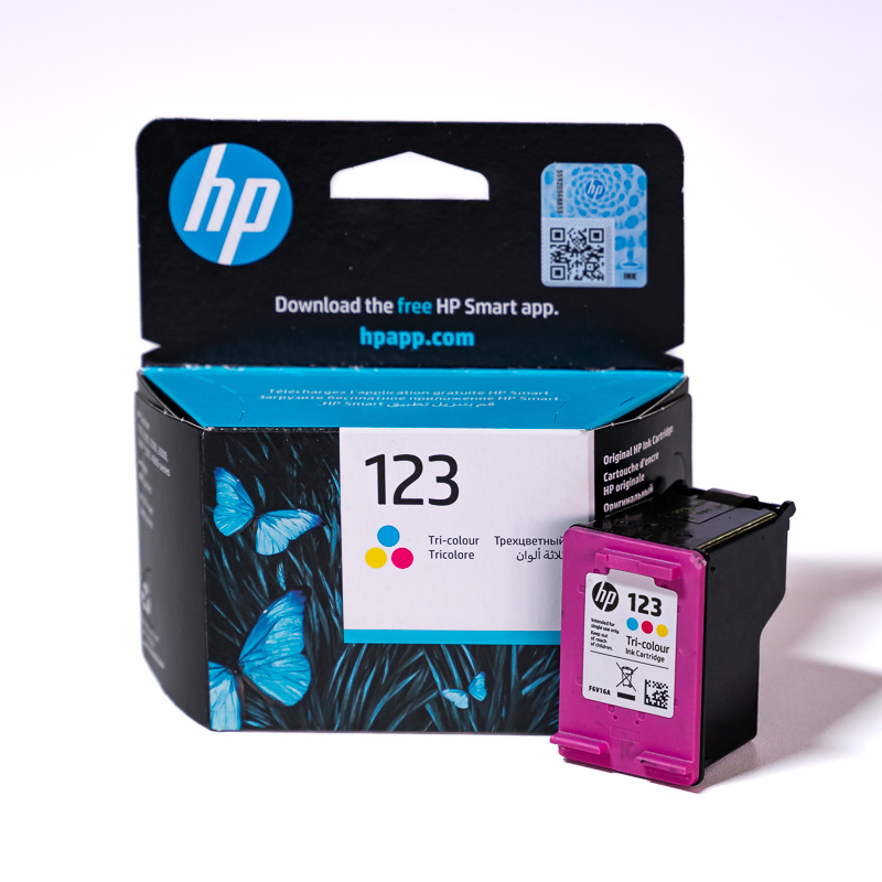 CARTOUCHE HP 123 TRI-COLOR
