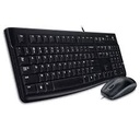 Ensemble de clavier et souris Filaire Logitech MK120